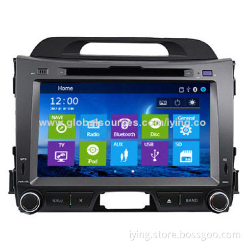 Audio Car System for Kia Sportage with Steering Wheel Control